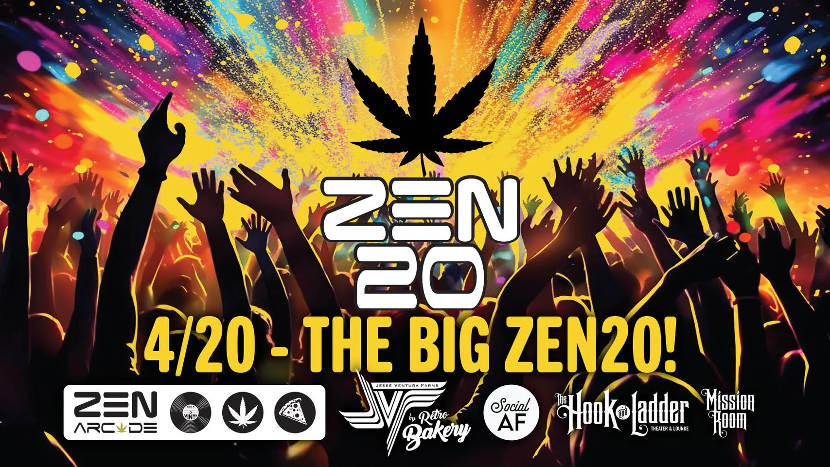4-20 Party at Hook and Ladder Zen Arcade