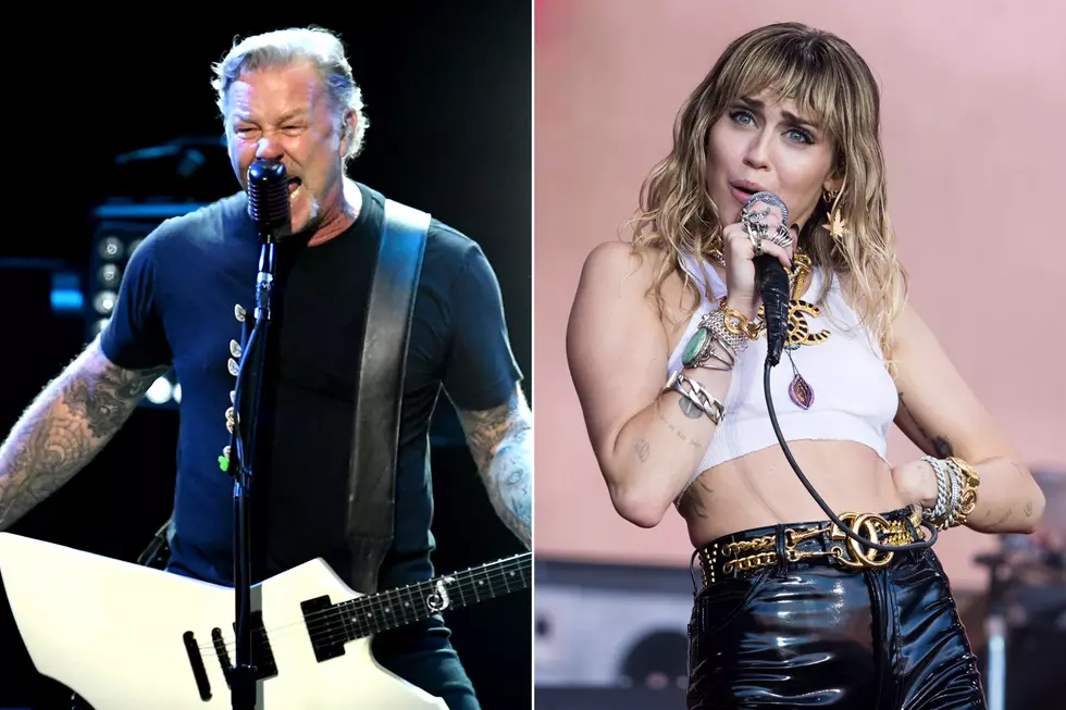 Listen to Miley Cyrus Cover Metallica